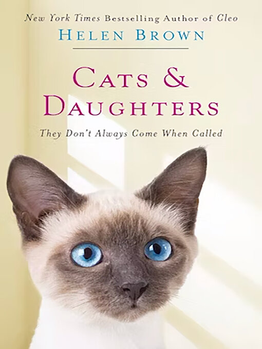 Title details for Cats & Daughters by Helen Brown - Wait list